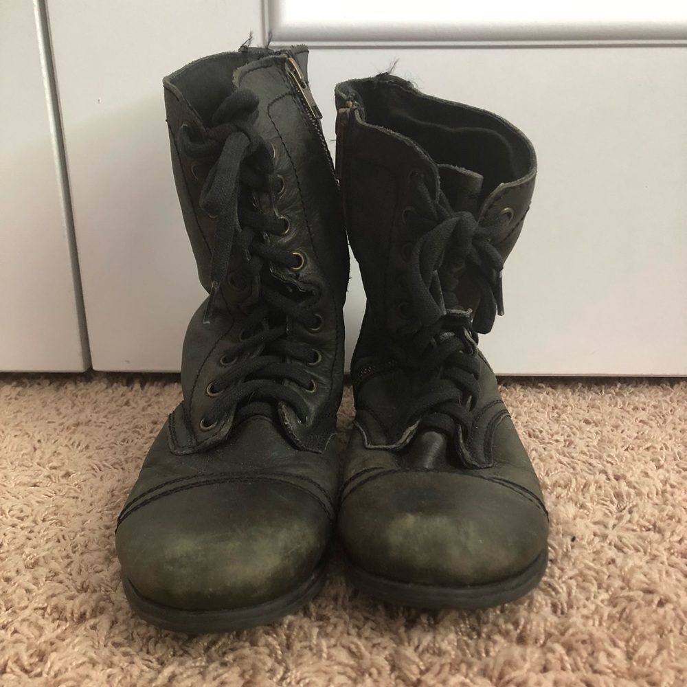 Steven Madden Combat Boots